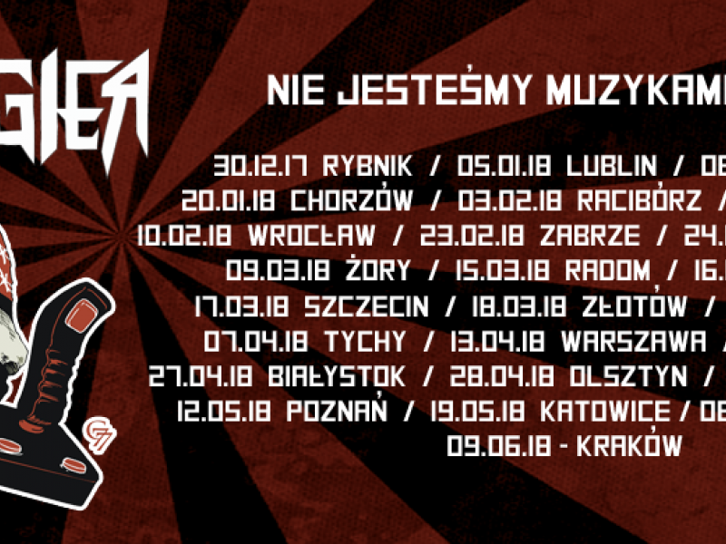 TesterGier - Nie jesteśmy muzykami TOUR