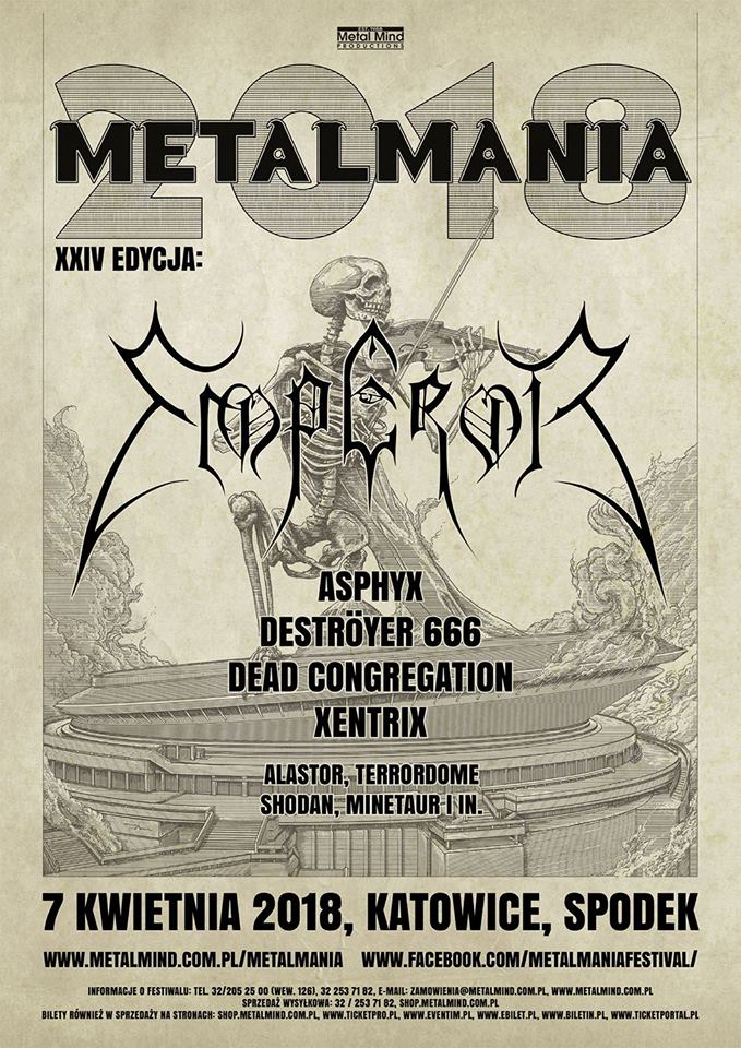 Oficjalny plakat Metalmania 2018