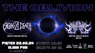 THE OBLIVION | SIGHS OF DEATH + BONESNAP | 22.03.2024 | OLIWA PUB | KRAKÓW